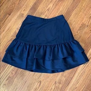 J. Crew Ruffle Mini Skirt